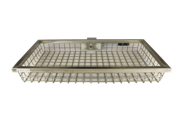 Heck-Pack Deluxe Edelstahl 1000x500x125 mm Hecktransporter